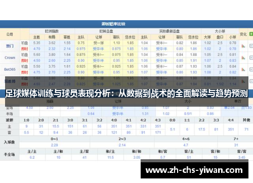 足球媒体训练与球员表现分析：从数据到战术的全面解读与趋势预测